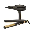 BaBylissPRO® PACK Plancha 4091 Nano Titanium + BLOWER 2000 WATT BLACK GOLD.webp