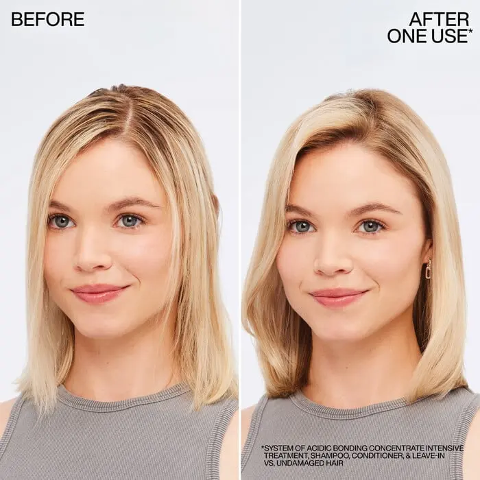 Redken-Acidic-Bonding-Concentrate-Intensive-Treatment-Shampoo-Lightweight-Conditioner-Leave-In-Before-After-Model-Lacy.webp
