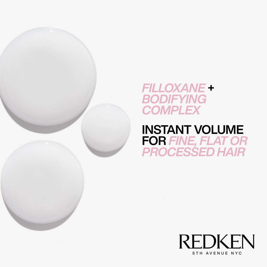 Redken | Volume Injection | Shampoo | for Flat/Fine Hair | Citric Acid | Adds Lift & Volume | 300 Ml