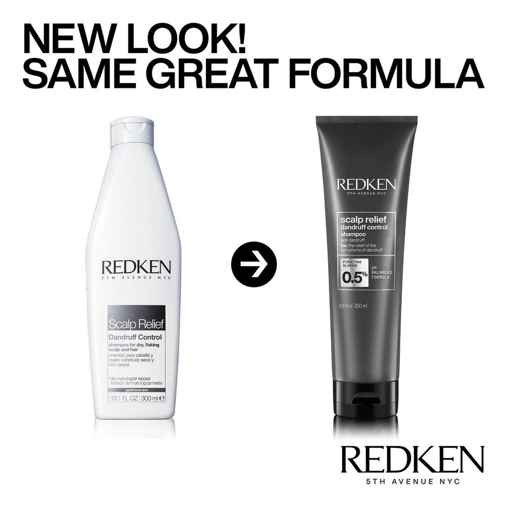 Redken | Scalp Relief | Shampoo | Dandruff Control | Lavender Oil | for Dandruff Symptoms | 250ml