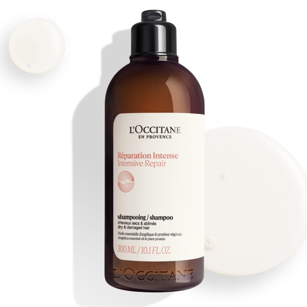 Intensive Repair Shampoo 300ml | Silicone Free Haircare | Vegan & 99% Readily Biodegradable | Luxury & Clean Beauty Haircare for All Hair Types