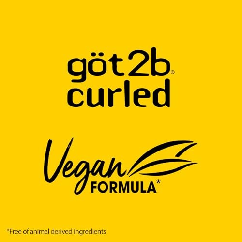 Göt2b Got2b Curled Flexible Curl Foam, 190g, for Type 2-3 Curls, Wavy & Curly Hair, for Bouncy Curls, Lightweight Hold, No Crunch Formula 190g