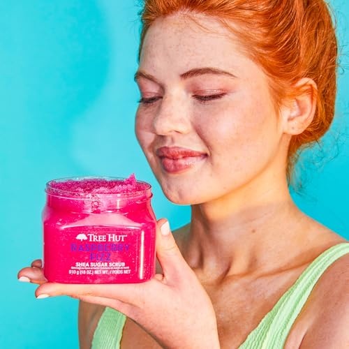 Tree Hut Shea Sugar Scrub, Raspberry Fizz, 18 Oz 18 Oz