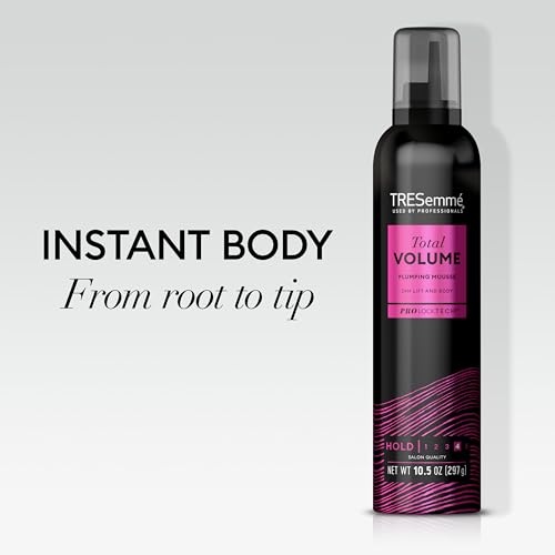 Tresemme Plumping Mousse Amplified Volume for 24H Lift and Body with Pro Lock Technology  10.5 Oz