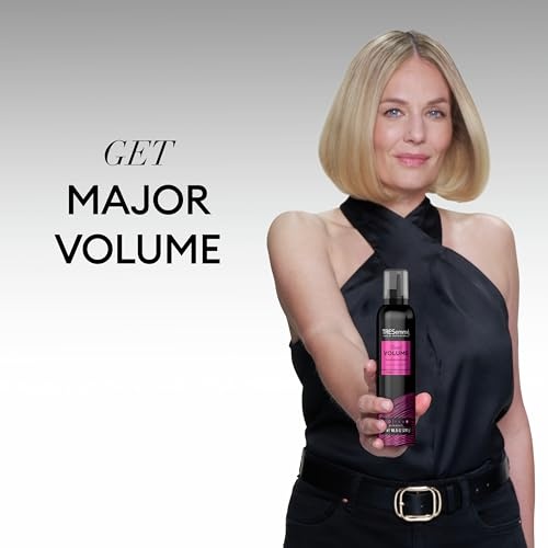 Tresemme Plumping Mousse Amplified Volume for 24H Lift and Body with Pro Lock Technology  10.5 Oz