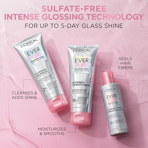 L Oreal Paris EverPure Glossing Mirror Shine Mask  5.1 Fl Oz
