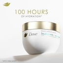 Dove 10-in-1 Hydrating Hair Mask Hyaluronic Moisture with Hyaluronic Serum  9.2 Oz Jar