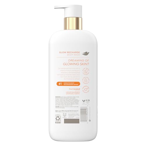 Dove Body Wash, Glow Recharge, 18.5 OZ