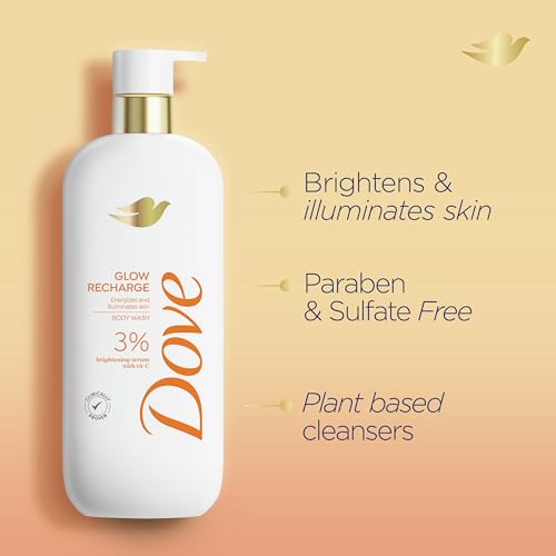 Dove Body Wash, Glow Recharge, 18.5 OZ