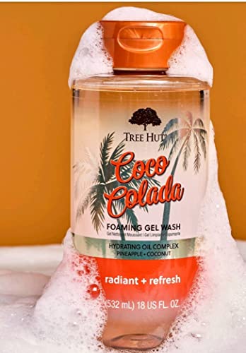 Women Tree Hut Coco Colada Foaming Body-wash-shower-gel