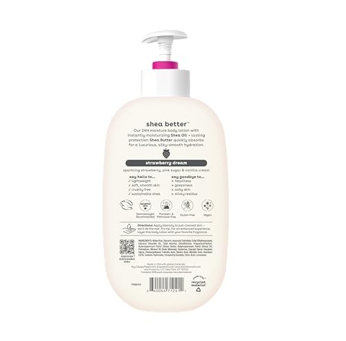 Eos Body Lotion, Strawberry Dream, 16 OZ