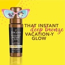 Jergens Natural Glow Instant Sun Sunless Tanning Mousse, Ultra Deep Bronze, 6 OZ