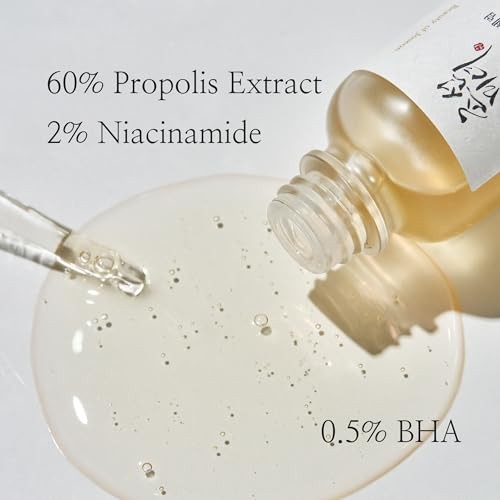 Beauty of Joseon Glow Serum Propolis and Niacinamide Hydrating Facial Soothing Moisturizer for Uneven Skin Tone Korean Skin Care 30ml 1 Fl.oz