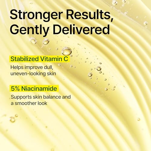 GOODAL Green Tangerine Vitamin C Serum [Advanced Ver.] – Facial Serum with 5% Niacinamide & Exosome Technology | Helps Improve the Dull Skin for Rad
