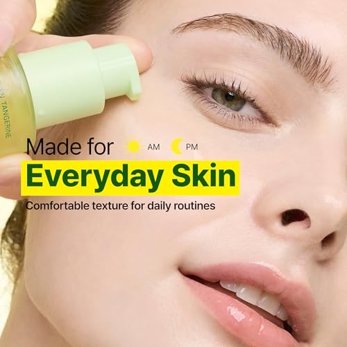 GOODAL Green Tangerine Vitamin C Serum [Advanced Ver.] – Facial Serum with 5% Niacinamide & Exosome Technology | Helps Improve the Dull Skin for Rad