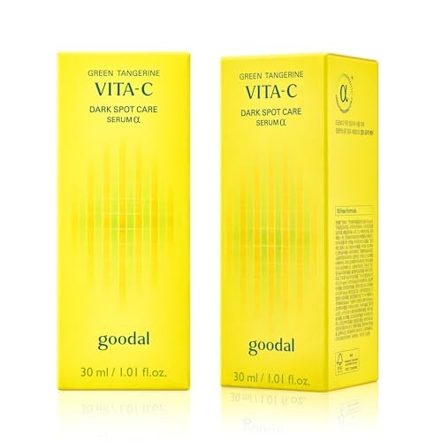 GOODAL Green Tangerine Vitamin C Serum [Advanced Ver.] – Facial Serum with 5% Niacinamide & Exosome Technology | Helps Improve the Dull Skin for Rad