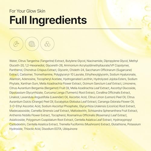 GOODAL Green Tangerine Vitamin C Serum [Advanced Ver.] – Facial Serum with 5% Niacinamide & Exosome Technology | Helps Improve the Dull Skin for Rad
