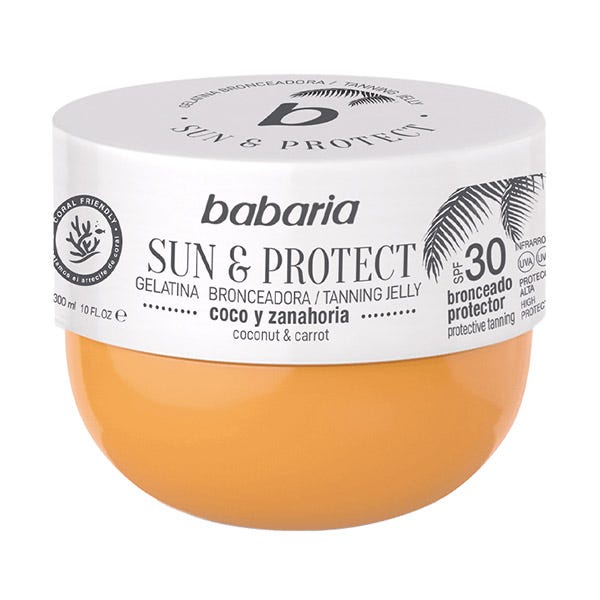 BABARIA GELATINA COCO Y ZANAHORA BRONCEADORA 300ML
