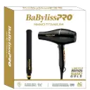 BABYLISS COMBO SECADOR Y PLANCHA LIMITED EDITION NANO GOLD