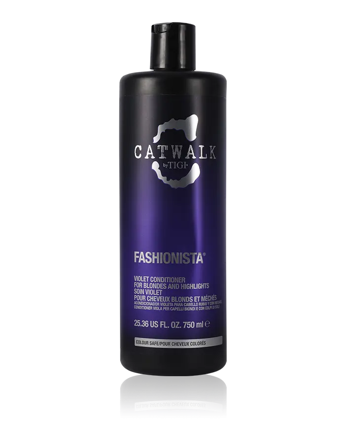 BED HEAD TIGI CATWALK FASHIONISTA ACONDICIONADOR MATIZADOR 750ML