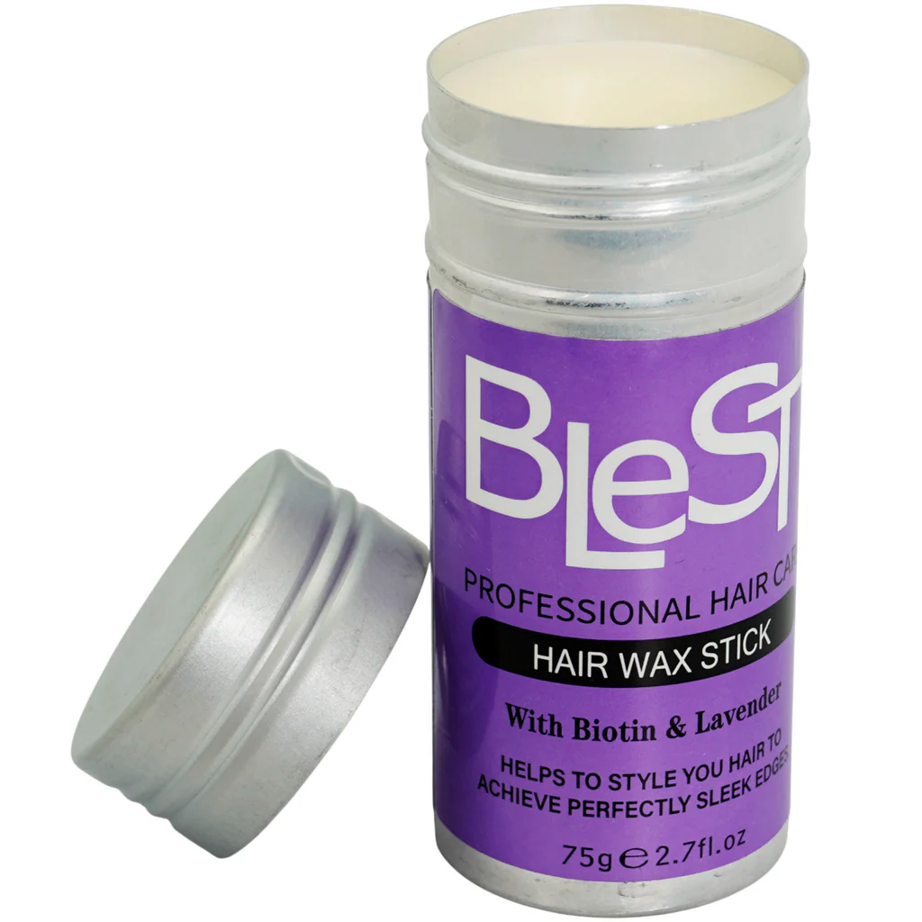 BLEST HAIR WAX STICK CERA EN BARRA MORADA BIOTINA