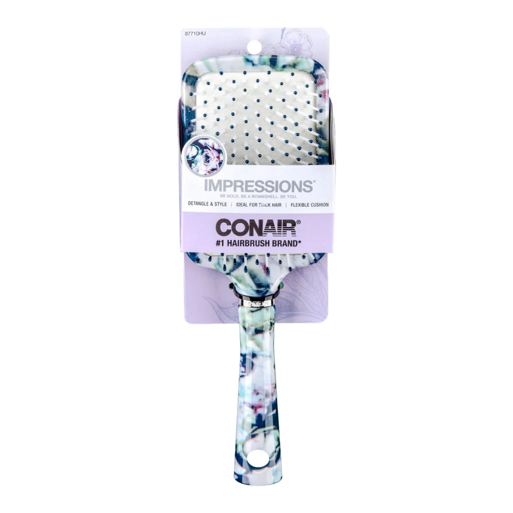 CONAIR CEPILLO IMPRESSIONS CUADRADO MORADO 87710HU