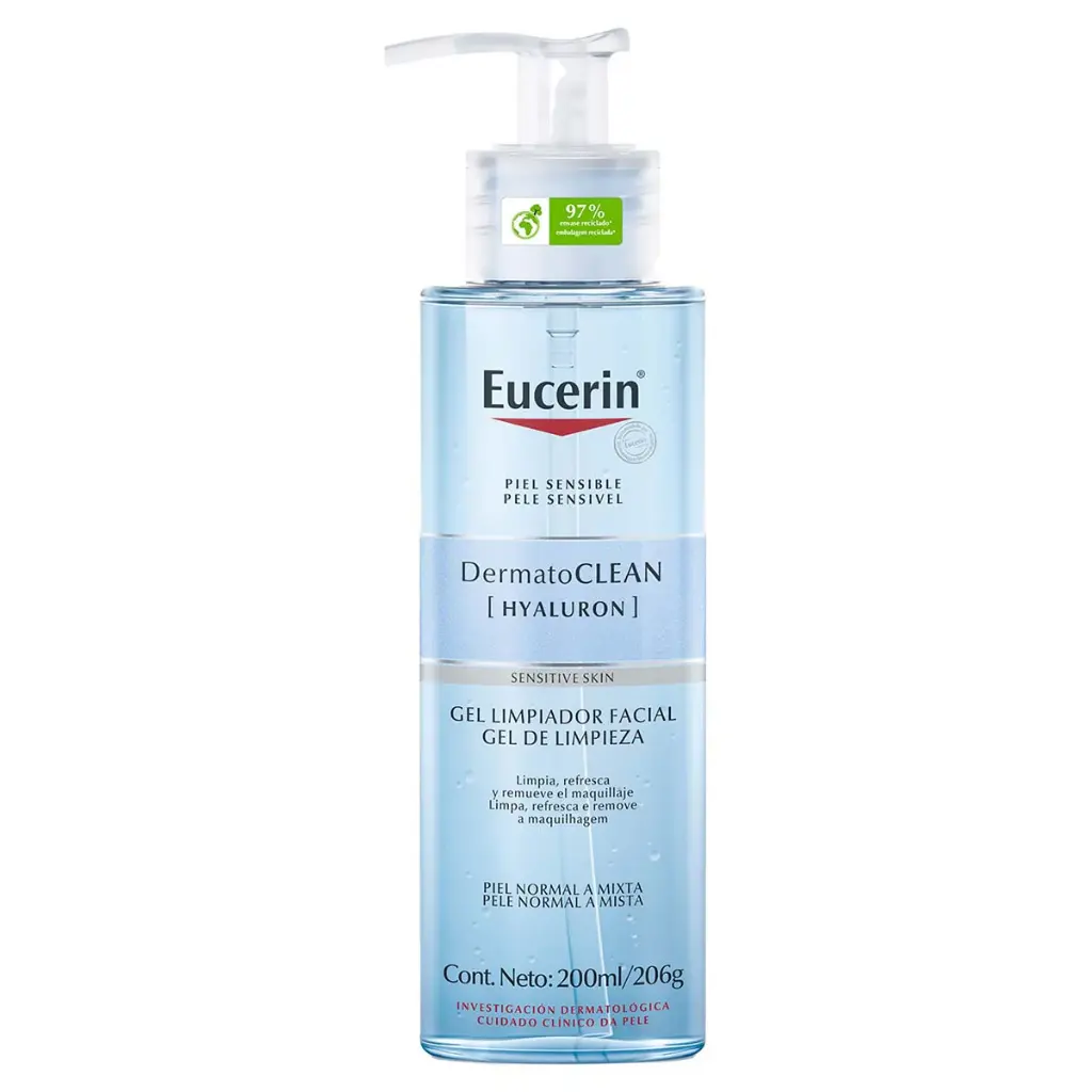 EUCERIN DERMATOCLEAN HYALURON GEL DE LIMPIEZA 200ML