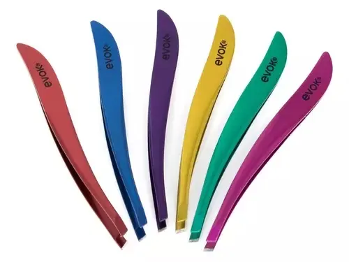 EVOK PINZA DE PUNTA INCLINADA CEJAS CURVA