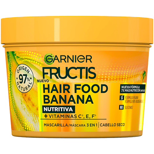 GARNIER HAIR FOOD BANANA MASCARILLA 400ML