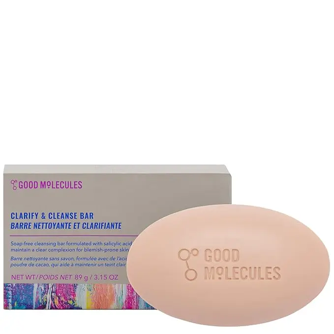 GOOD MOLECULES CLARIFY AND CLEANSER BAR 89GR JABON EN BARRA CLARIFICANTE