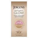 JERGENS NATURAL GLOW FACE MOISTURIZER AUTOBRONCEADOR PROGRESIVO FACIAL HIDRATANTE