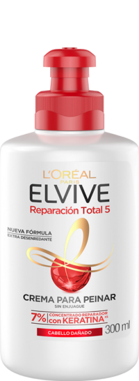 LOREAL ELVIVE CREMA PARA PEINAR 300ML REPARACION TOTAL