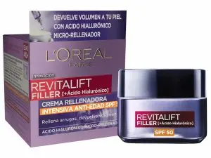 LOREAL REVITALIFT FILLER ACIDO HIALURONICO CREMA DIA SPF50 50ML