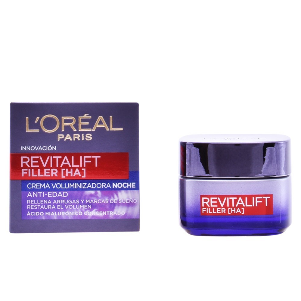 LOREAL REVITALIFT FILLER ACIDO HIALURONICO CREMA NOCHE 50ML