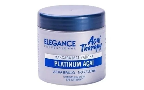 MASCARILLA MATIZADORA ELEGANCE ACAI THERAPY 240GR