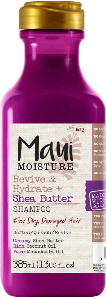 MAUI SHAMPOO 385ML SHEA BUTTER