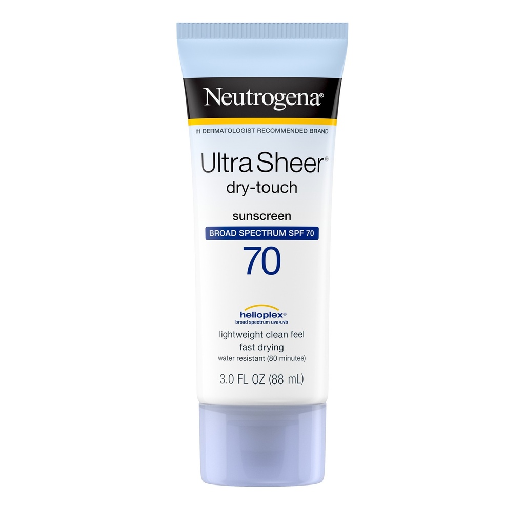 NEUTROGENA ULTRA SHEER SUNSCREEN SPF 70