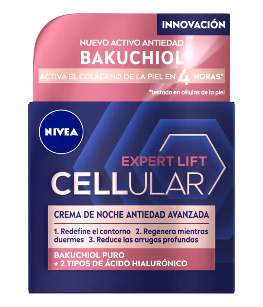 NIVEA CELLULAR EXPERT LIFT CREMA DE NOCHE BAKUCHIOL 50ML