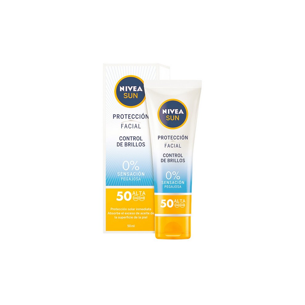 NIVEA SUN FACIAL CONTROL DE BRILLOS 50SPF