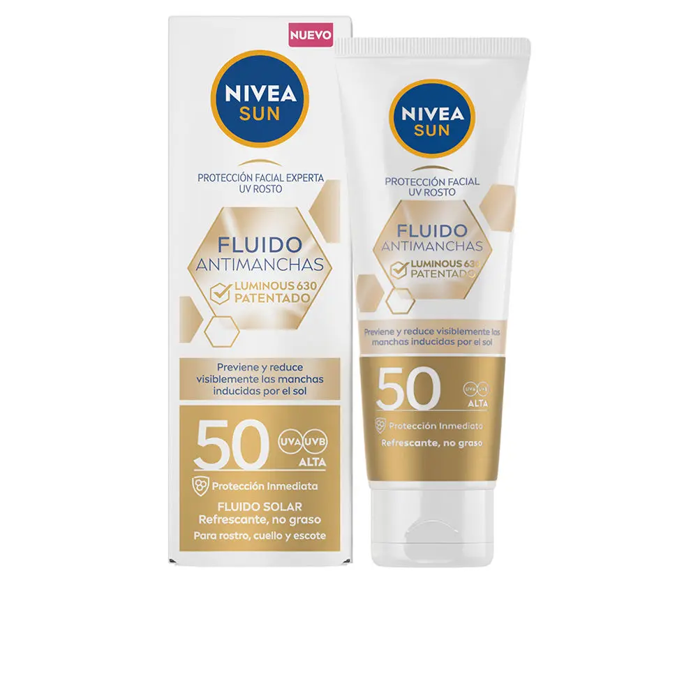NIVEA SUN FLUIDO ANTIMANCHAS SPF 50+ FLUIDO SOLAR