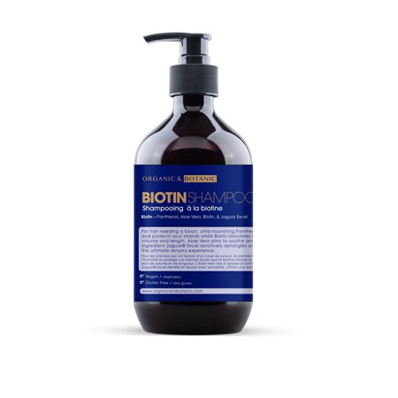 ORGANIC AND BOTANIC BIOTIN SHAMPOO 500ML