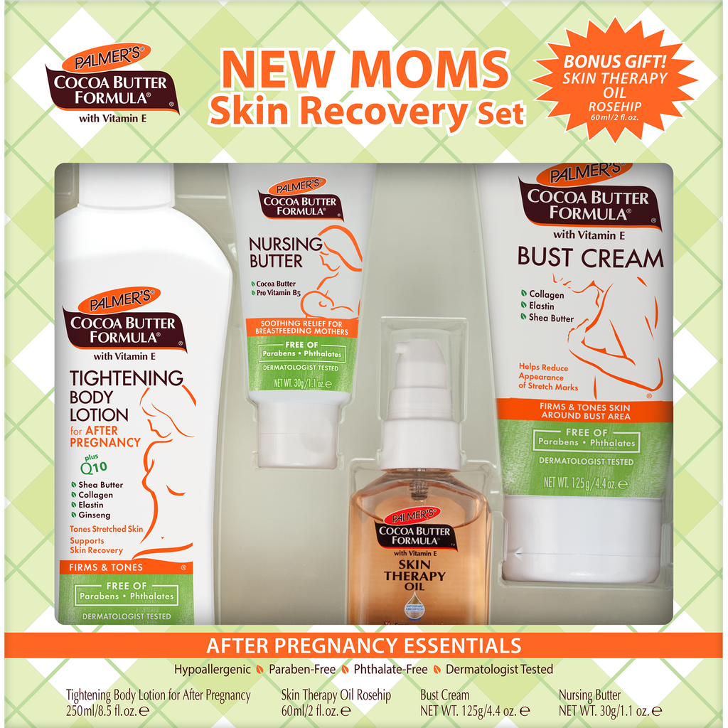 PALMERS NEW MOMS SKIN FIRMING RECOVERY SET EMBARAZADA