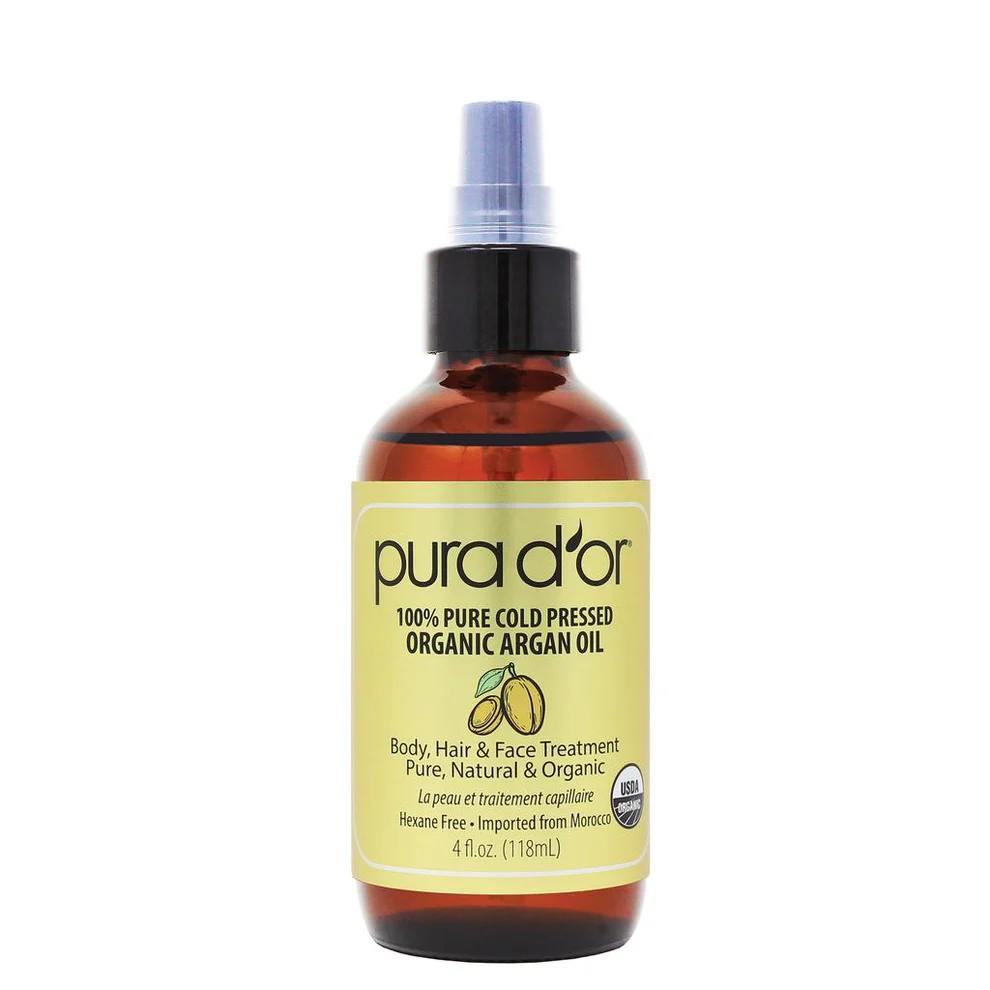 PURE DOR PURE COLD PRESSED ORGANIC ARGAN OIL ACEITE DE ARGAN PURO
