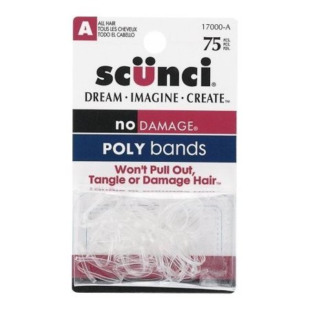 SCUCNI LIGAS 75PCS TRANSPARENTES POLYBANDS 