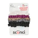SCUNCI ALL HAIR ALL DAY COMFY HOLD COLITAS X6