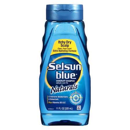 SELSUN BLUE NATURALS SHAMPOO ANTICASPA