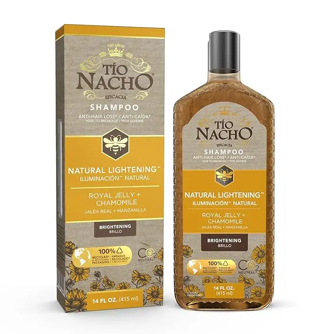 TIO NACHO SHAMPOO ROYAL JELLY + CHAMOMILE ACLARADOR 415ML