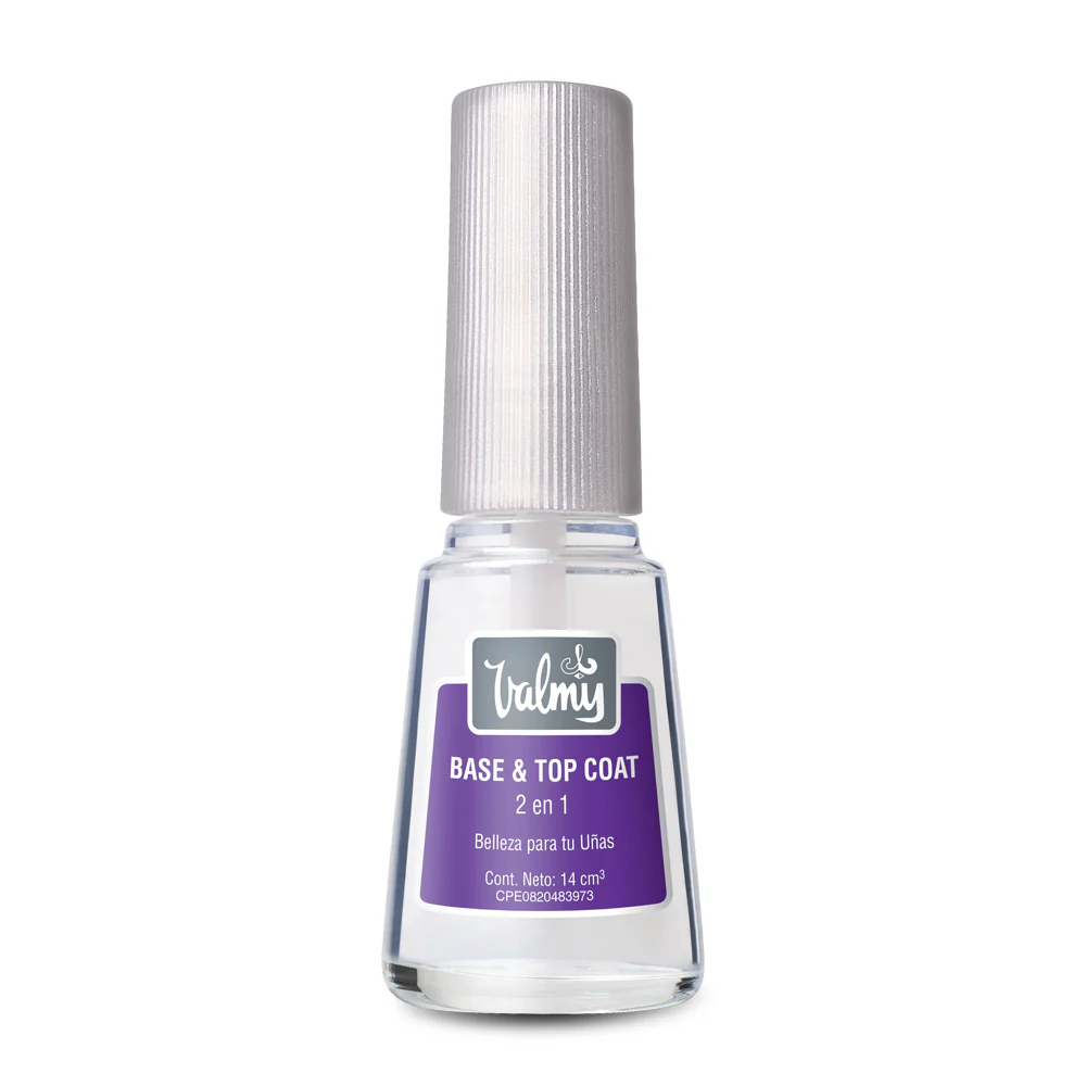 VALMY TRATAMIENTO UÑAS BASE Y TOP COAT 2 EN 1