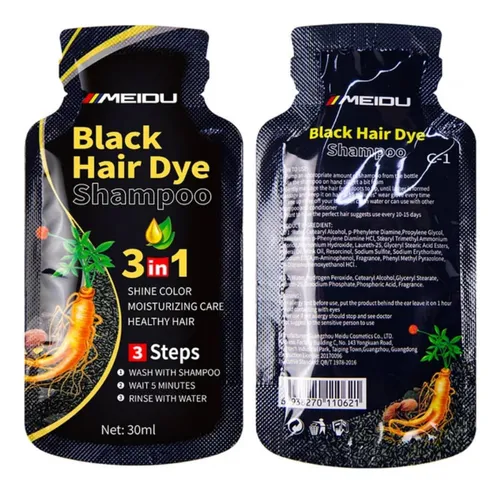 MEIDU SHAMPOO SACHET 30ML (NEGRO)