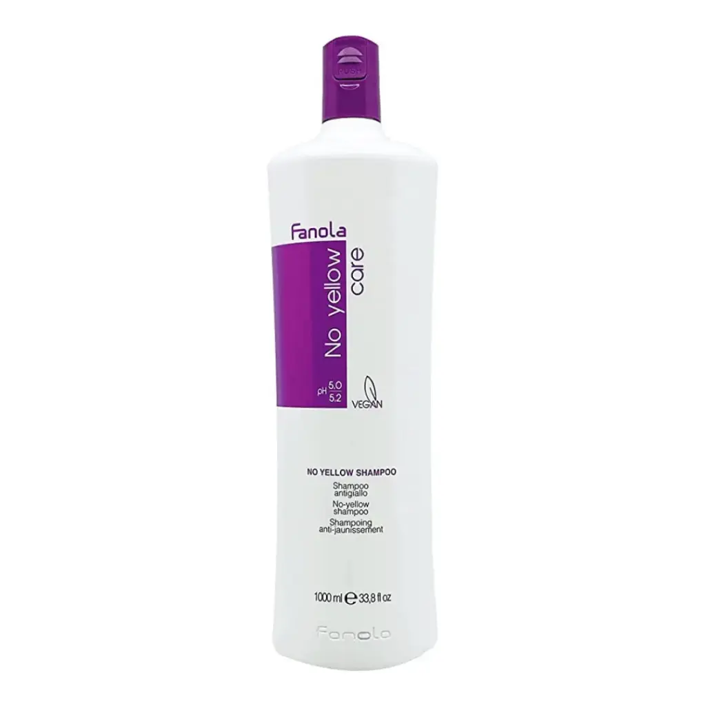 FANOLA NO YELLOW SHAMPOO MATIZADOR DE RUBIOS (1000ml)